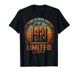 Vintage 1921 Limited Edition 104 year old 104th Birthday T-Shirt