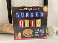 25⚜️ Jeu de Société Burger Quiz Dujardin Neuf Sous Blister