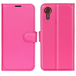 Samsung Galaxy Xcover 7 - Læder cover / pung - Rosa