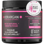 Kerargan - Masque Capillaire Ultra Réparateur à la Kératine 500ml pour Cheveux Abîmés et Stressés - Fortifie, lisse et protège - Sans Sulfate, OGM, Huile Minérale