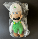 SUPER MARIO Fire Luigi Plush Toy 21Cm