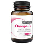 Vega Vitamins Omega-3 Quality Fish Oil - 60 x 1200mg Softgels