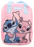 Stitch Childrens Backpack Stitch and Angel pink One Size