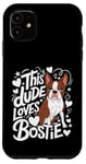 iPhone 11 Boston Terrier Bostie Love Mother's Father's Valentine's Day Case