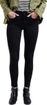 Levi's Women's 720 High Rise Super Skinny Jeans, Black Celestial, 24W / 28L