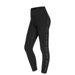 Logo High Waist Tights Svart