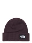 Salty Lined Beanie Sport Headwear Beanies Burgundy The North Face