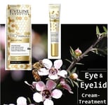 Eveline Eye Cream-Treatment-Bio Manuka-Bee Lift-Tox Day & Night-20ml