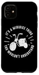 Coque pour iPhone 11 Minibike Vintage Moto Lover Funny Mini Bike Racing