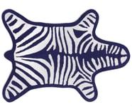 Jonathan Adler Zebra Badematte Navy