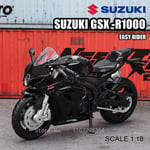 MSZ 1:18 Suzuki GSX-R1000 moottoripyörä metalliseos automalli lasten lelu auto painevalettu moottoripyörämalli