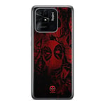 ERT GROUP Coque de téléphone Portable pour Xiaomi REDMI 10C Original et sous Licence Officielle Marvel Motif Deadpool 001 Parfaitement adapté à la Forme du téléphone Portable, Coque en TPU