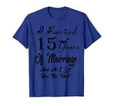 15th Wedding Anniversary Gift For Her and Him Couples Shirt