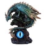 Nemesis Now Forest Seer Figurine de Dragon Bleu en résine 16 cm