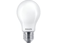 Philips - Led-Glödlampa - Form: A60 - Glaserad Finish - E27 - 3.4 W (Motsvarande 40 W) - Klass D - Varmt Vitt Ljus - 2200-2700 K