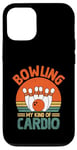 Coque pour iPhone 12/12 Pro Bowling My Kind Of Cardio Bowler Tenpin