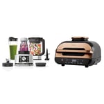 Ninja Foodi Power Nutri Blender 3-en-1, mélange les bols de smoothie boissons glacées, 1200W, CB350EU + Ninja Foodi MAX Health Grill & Air Fryer, 6-en-1, 3,8L, Exclusivité Amazon AG551EUCP