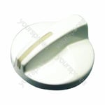 Genuine Knob White Giugiaro for Indesit Cookers and Ovens