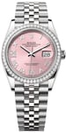 Rolex 126284RBR-0023 Datejust 36 Pinkki/Teräs Ø36 mm