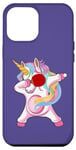 Coque pour iPhone 15 Plus Batte De Tennis De Table Licorne Pour Tennis De Table