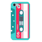 Coque Iphone 7 et 8 cassette FE90 bleu