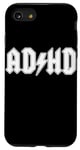 Coque pour iPhone SE (2020) / 7 / 8 TDAH drôle Rocker Band inspiré du rock and roll TDAH