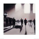 Jon Barker (Grand Central Station Rendezvous - New York 60 x 60 cm Toile Imprimée