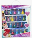 Disney Princess 18 Pce Non Toxic Water Based Peel Off Nail Polish Set Kids 