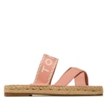 Espadrillos Tommy Hilfiger Seasonal Webbing Sandal FW0FW07181 Rosa