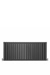 Designer Flat Panel Radiators Anthracite Grey 600mm x 1400mm