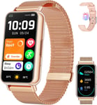 Montre Connect¿¿E Pour Femme, 1,47"", Avec Podom¿¿Tre, Moniteur De Sommeil, Cadrans, Mode Sportif, Suivi Du Sommeil, 100 Modes De Sport Pour Femmes, Hommes Enfants, Or