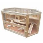 Cage pour petit animal Cage pliante rongeur hamster souris Cage en bois