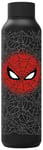 QUOKKA Bouteille isotherme en acier inoxydable SOLID JET noir 630 ml SPIDER-MAN