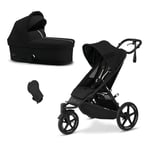 cybex GOLD Avi Spin barnvagn 2-in-1 S Moon Black