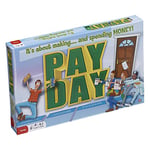 Winning Moves Pay Day Board Game, it's about making and spending Money, Will you win the lottery, or win at the Family Casino night, the classic money management game for ages 8 plus and 2-4 players