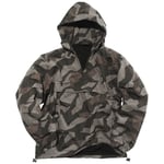 Mil-tec Warm Combat Winter Mens Anorak Hooded Fleece Jacket Splinter Night Camo