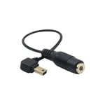 To 3.5mm Jack Female Microphone Adapter for GoPro Hero3/3+/4 Sports Camera