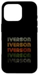 iPhone 16 Pro Love Heart Iverson Tee Grunge Vintage Style Black Iverson Case