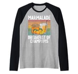 Marmalade Breakfast of Champions Marmalade Raglan Baseball Tee