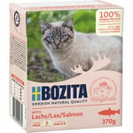 Kattmat Bozita Bitar i sås med Lax 370g