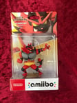 Nintendo amiibo Incineroar Super Smash Brothers pokemon JAPAN OFFICIAL