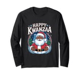 Happy kwanzaa Merry christmas African american hoilday Long Sleeve T-Shirt