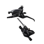 Shimano Set Freins EF505/MT200 Frein à Disque Roue Avant Noir 3-fach