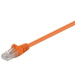 Cable reseau Ethernet - Lan categorie 6 UTP orange 0.5m cd95259