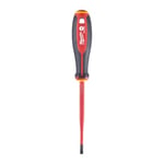 Milwaukee 1.0mm x 5.5mm x 125mm Tri-Lobe VDE Slotted Slim Screwdriver