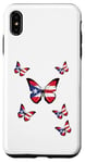 iPhone XS Max Puerto Rico Flag Colours Butterfly Puerto Rico Butterfly Case