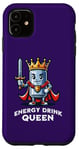 iPhone 11 Energy Drink Queen Funny Can of Energy Drink Case