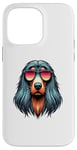 Coque pour iPhone 14 Pro Max Rétro Lunettes De Soleil Afghan Hound Balkh Hound