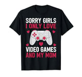 Valentine's Day Shirts Video Games Heart Valentines Day Kids T-Shirt