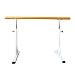 Barre De Ballet 4FT Barre De Danse Extensible Portative À Double Autoportante Réglable À La Maison (Color : White)